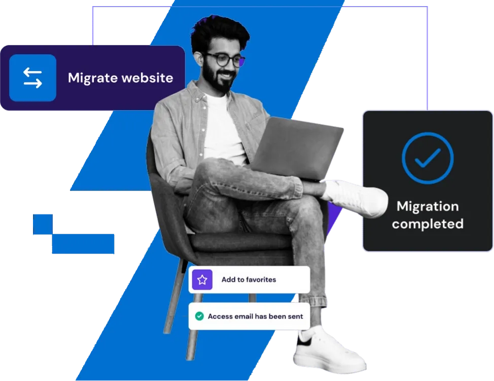Website migration to CybroHost
