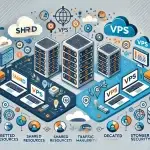 Shared vs. VPS Hosting comparison of features, performance, and costs.