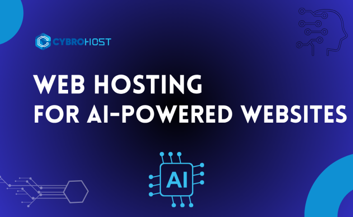 AI website hosting infrastructure powering artificial intelligence websites