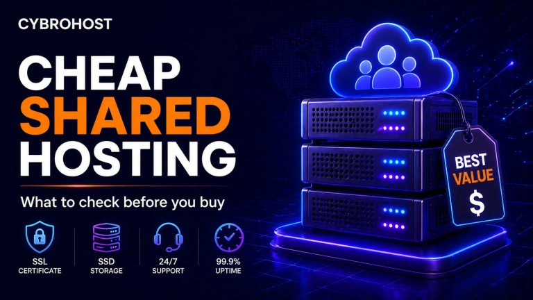 Cheap shared hosting checklist for small websites and blogs