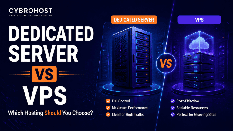 Dedicated server vs VPS hosting comparison for high traffic websites