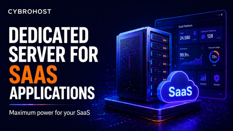 Dedicated server for SaaS applications and high performance hosting