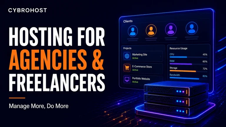 Hosting for agencies and freelancers managing client websites