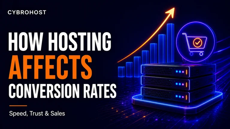 How hosting affects conversion rates through speed uptime and security