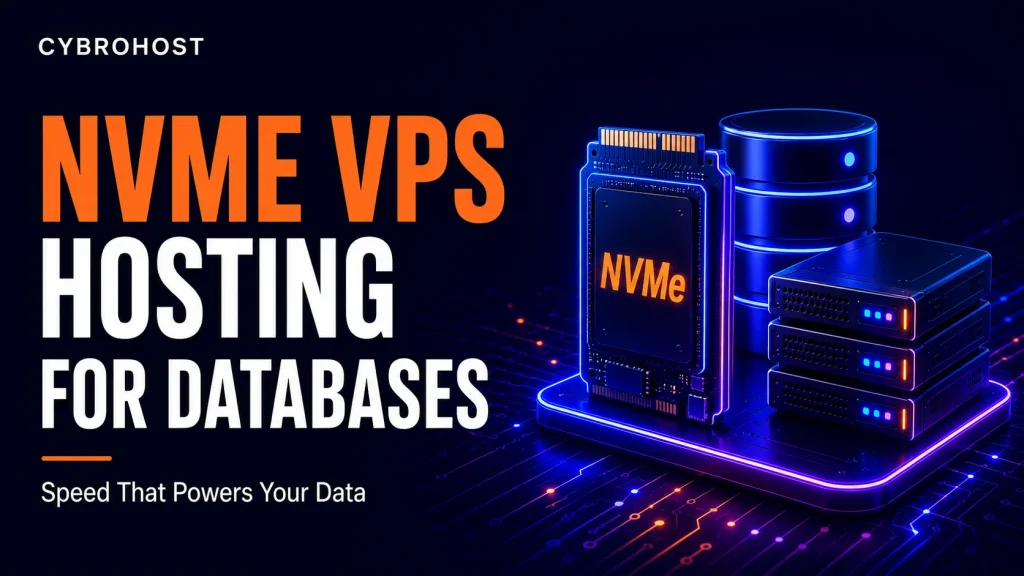 NVMe VPS hosting for databases and high performance web applications