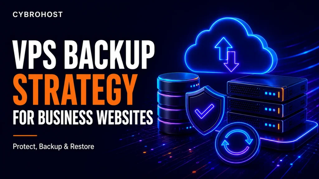 VPS backup strategy for business websites and server data protection